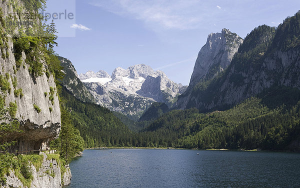 Bergsee  Dachstein  Gosaukamm  Gosausee  Salzkammergut  Österreich