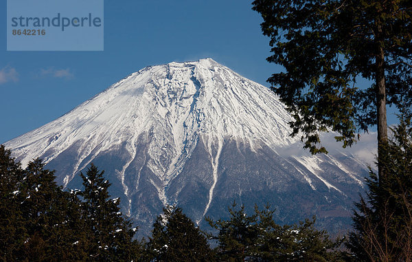 Der Berg Fuji  Japan.