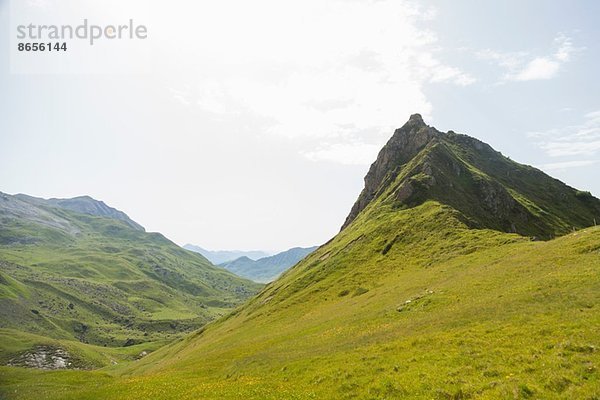 Berge  Schanfigg  Graubünden  Schweiz