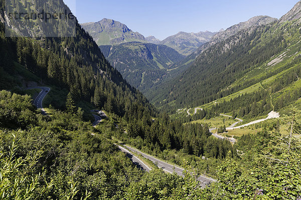 Silvretta-Hochalpenstraße  Montafon  Vorarlberg  Österreich