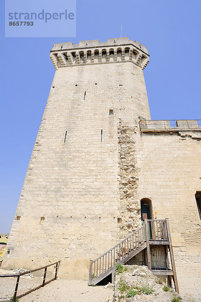 Burg Beaucaire  Beaucaire  Département Gard  Languedoc-Roussillon  Südfrankreich  Frankreich