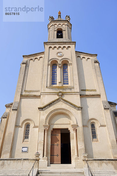 Kirche Saint-Joseph  Boulbon  Bouches-du-Rhone  Provence-Alpes-Cote d'Azur  Südfrankreich  Frankreich