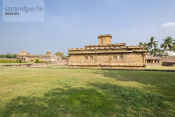 Ladh Khan Tempel  Hindu-Tempel  Aihole  Karnataka  Indien