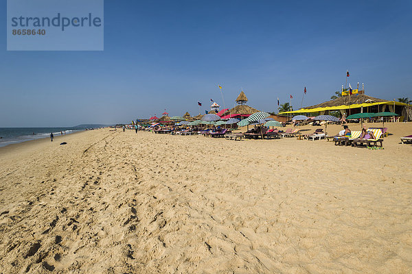 Candolim Beach  Candolim  Goa  Indien