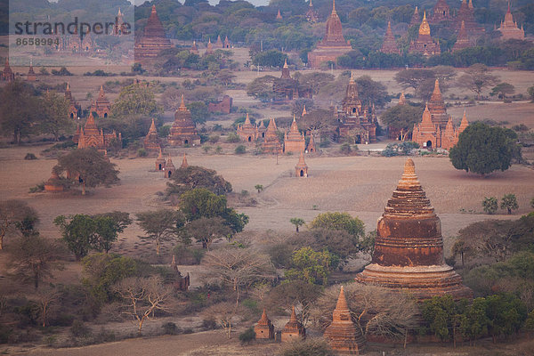 Stupas  Bagan  Myanmar