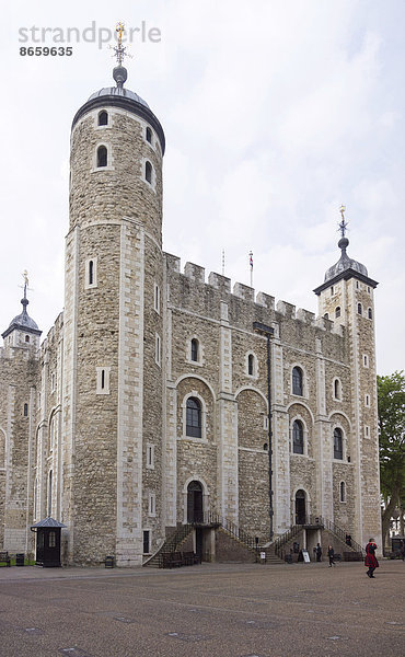 White Tower  Museum  Tower of London  UNESCO Weltkulturerbe  London  England  Großbritannien