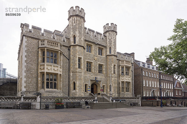 Hauptquartier des Royal Regiment of Fusiliers  Regimentsmuseum  Tower of London  UNESCO Weltkulturerbe  London  England  Großbritannien