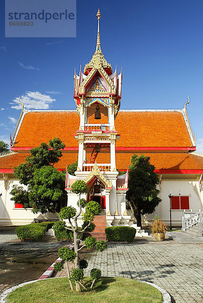 Glockenturm  Wat Chalong Tempel  Phuket  Thailand