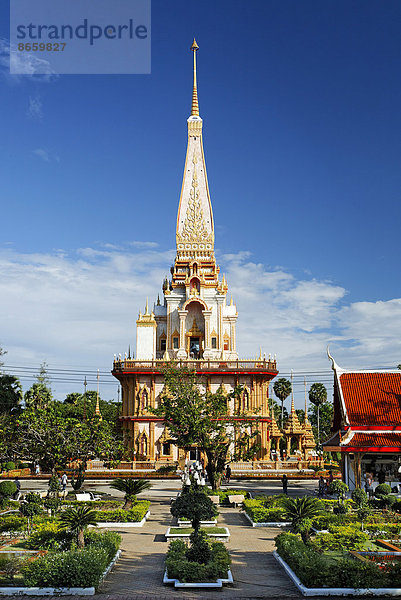 Wat Chalong Tempel  Phuket  Thailand