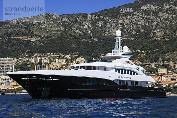 Anker frontal Yacht blind Verabredung Monaco