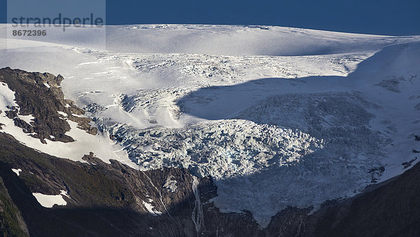 Gletscherzunge Melkevollbreen  Jostedalsbreen  Stryn  Sogn og Fjordane  Norwegen
