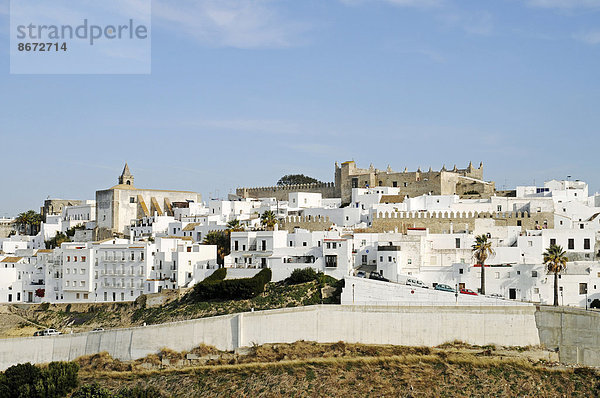 Stadt Ansicht Andalusien Costa de la Luz Spanien
