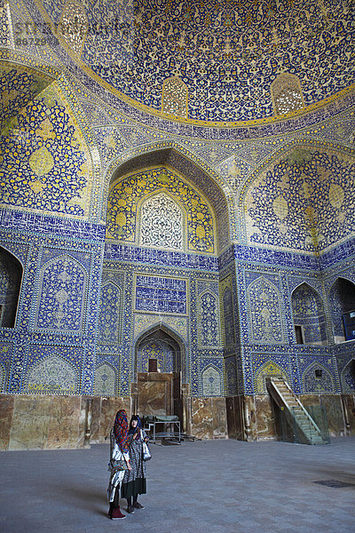 Gebetshalle der Imam-Moschee  Isfahan  Provinz Isfahan  Persien  Iran