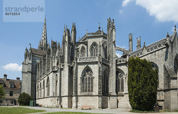Kathedrale St. Corentin  Quimper  Bretagne  Frankreich