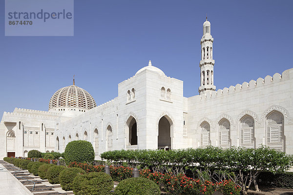Große Sultan-Qabus-Moschee  Maskat  Oman