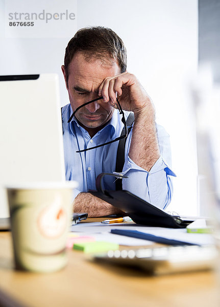 Manager im Büro