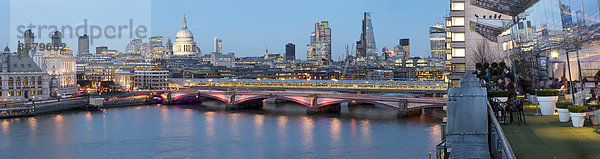 Stadtansicht  London  England  Großbritannien  Europa