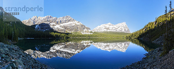 Kanada  British Columbia  Yoho Nationalpark  Lake O'Hara und Berge