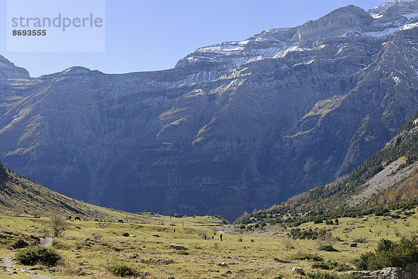Spanien  Nationalpark Ordesa y Monte Perdido  Gletschertal