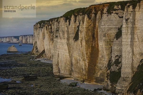 Kreidefelsküste  Étretat  Normandie  Frankreich