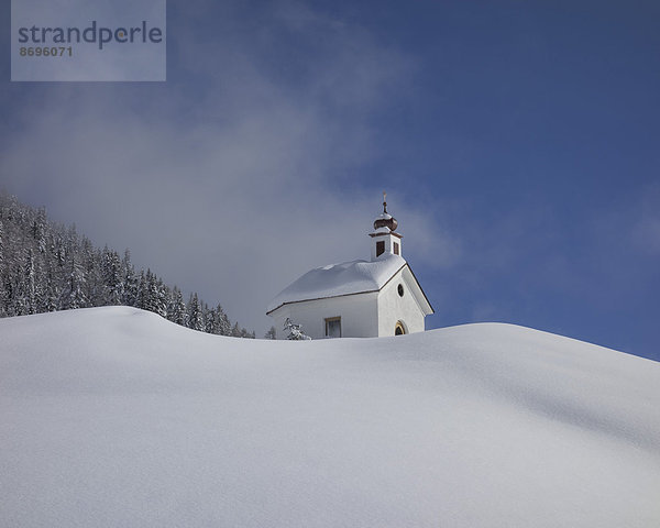 Bacher Kapelle zur Schwarzen Madonna von Tschenstochau  Lesachtal  Kartitsch  Osttirol  Österreich