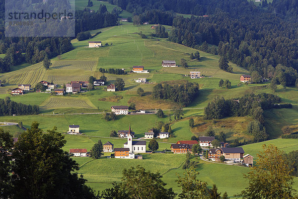 Österreich Vorarlberg Bregenzer Wald