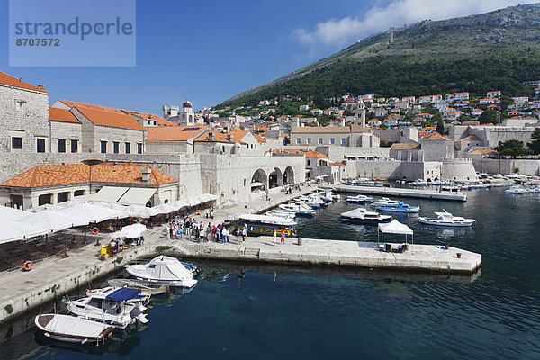 Hafen Geschichte Kroatien Dalmatien Dubrovnik alt