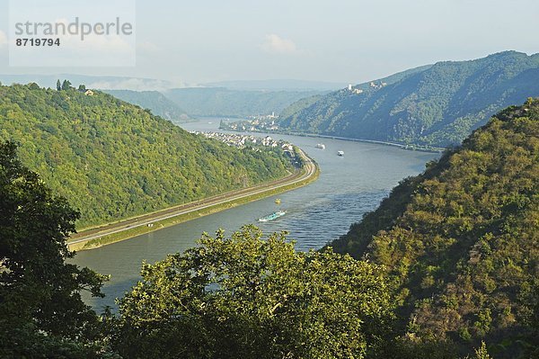 nahe  Europa  Fluss  Ansicht  Deutschland  Rheinland-Pfalz