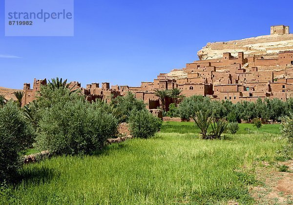 Nordafrika  UNESCO-Welterbe  Afrika  Kasbah  Marokko