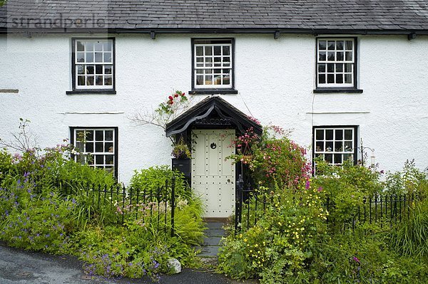 Nationalpark Großbritannien Tür grüßen Zeichen See frontal Landschaftlich schön landschaftlich reizvoll Cumbria Ortsteil Signal