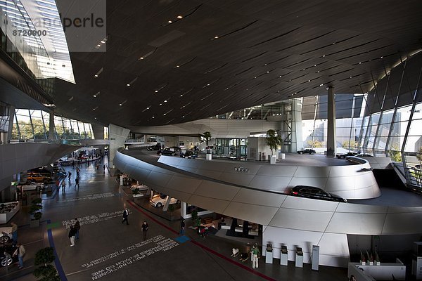 Architektur  Ausstellungsraum  BMW  Bayern  Deutschland  modern
