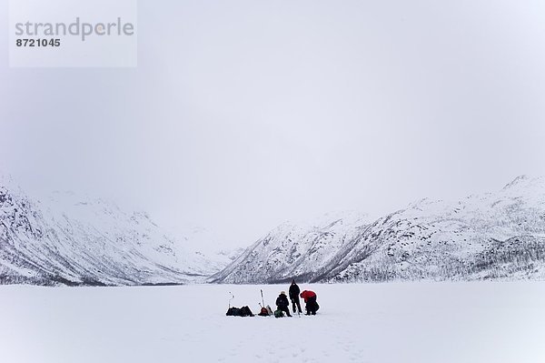 See  Eis  Kreis  Insel  Alpen  angeln  Geographie  Arktis  gefroren  Tromso