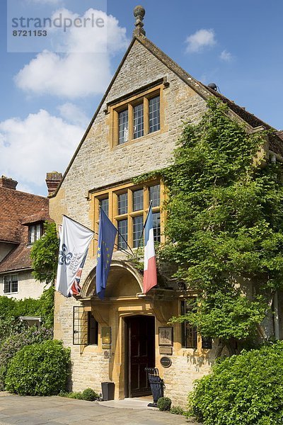 Eingang Großbritannien Hotel frontal Reichtum groß großes großer große großen Oxfordshire