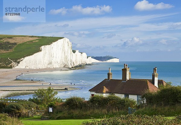 Europa  Großbritannien  Landhaus  Küstenwache  East Sussex  England  Süden  Weg