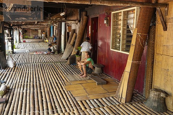 Südostasien Asien Kuching Malaysia Sarawak