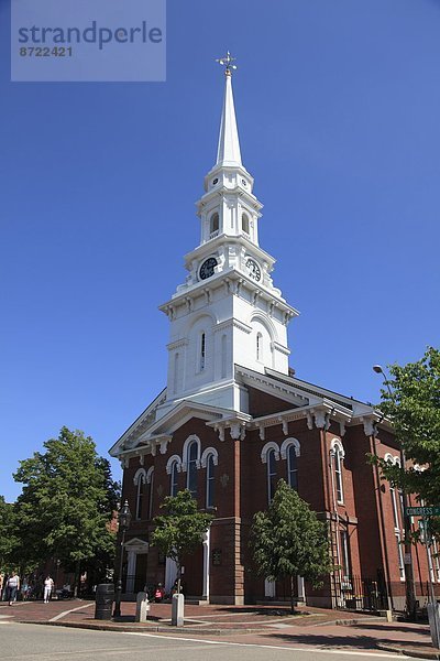 Kirche in North  Portsmouth  New Hampshire  New England  Vereinigte Staaten von Amerika  Nordamerika