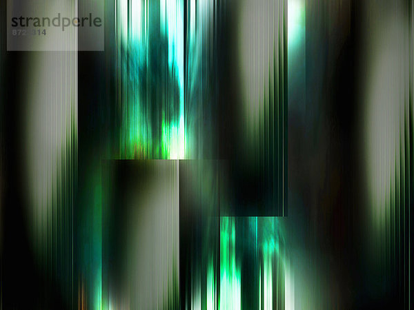 Abstraktes Hintergrundmuster aus grünen und schwarzen Streifen