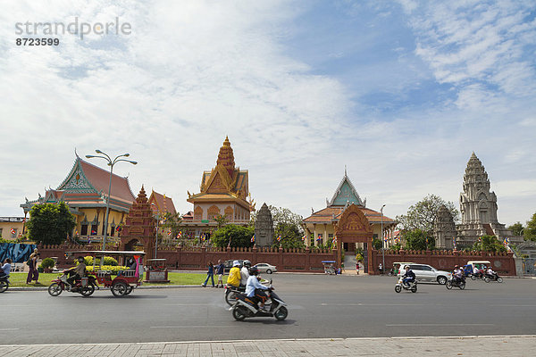 Wat Ounalom  Phnom Penh  Kambodscha