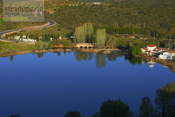 Lagunen von Ruidera  Naturpark Lagunas de Ruidera  Campo de Montiel  Spanien