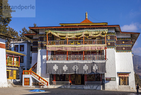 Das Kloster Galden Namgey Lhatse  Tawang  Arunachal Pradesh  Indien