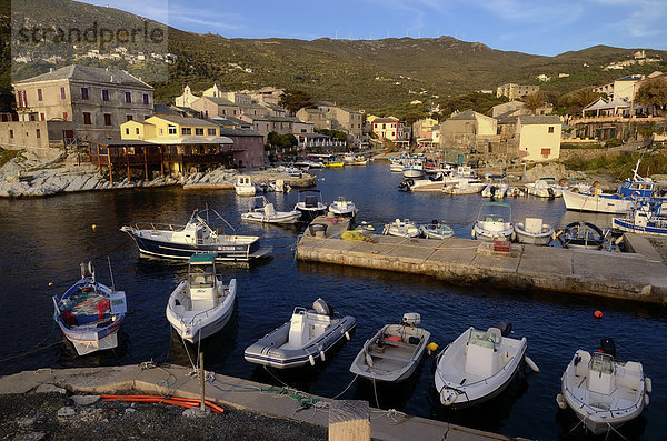 Hafen Frankreich Korsika Fischerdorf