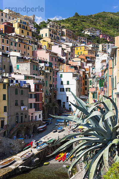 UNESCO-Welterbe Cinque Terre Italien Ligurien Riomaggiore