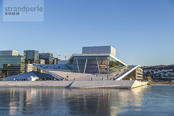Oslo Hauptstadt Opernhaus Oper Opern Norwegen