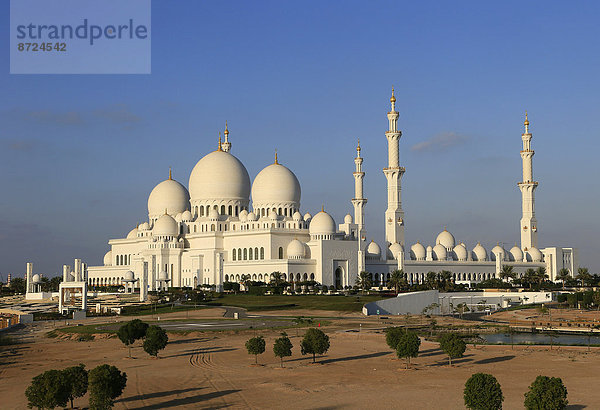Sheikh-Zayed-Moschee  Abu Dhabi  Emirat Abu Dhabi  Vereinigte Arabische Emirate