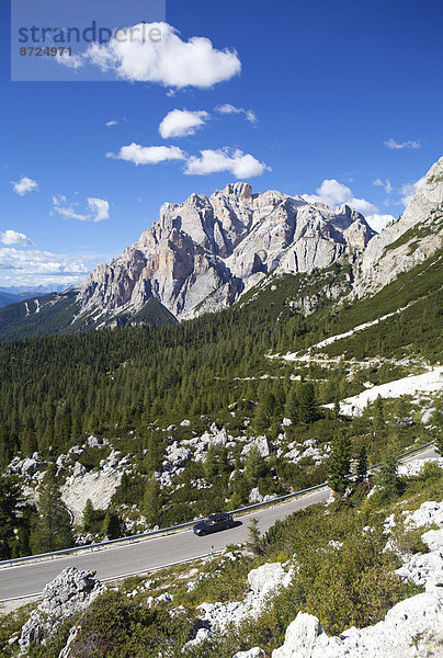 Cunturines-Spitze  Fanesgruppe  Valparola-Pass  Dolomiten  Region Venetien  Provinz Belluno  Italien