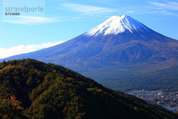 Ansicht  Berg  Fuji