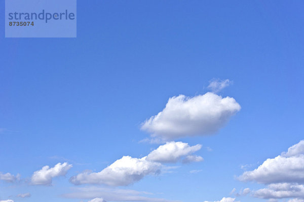 Himmel mit Wolken