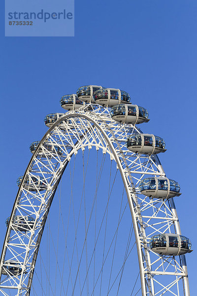 Das London Eye  London  England  Großbritannien