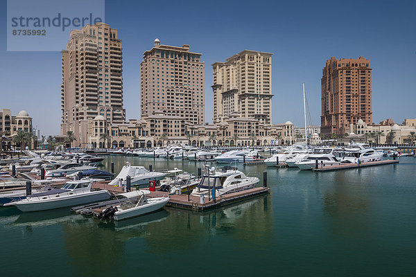 Vereinigte Arabische Emirate VAE Jachthafen Doha