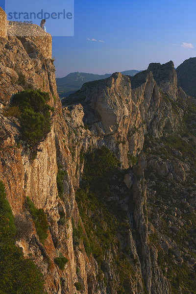 Aussichtspunkt  Cap de Formentor  Mallorca  Balearen  Spanien